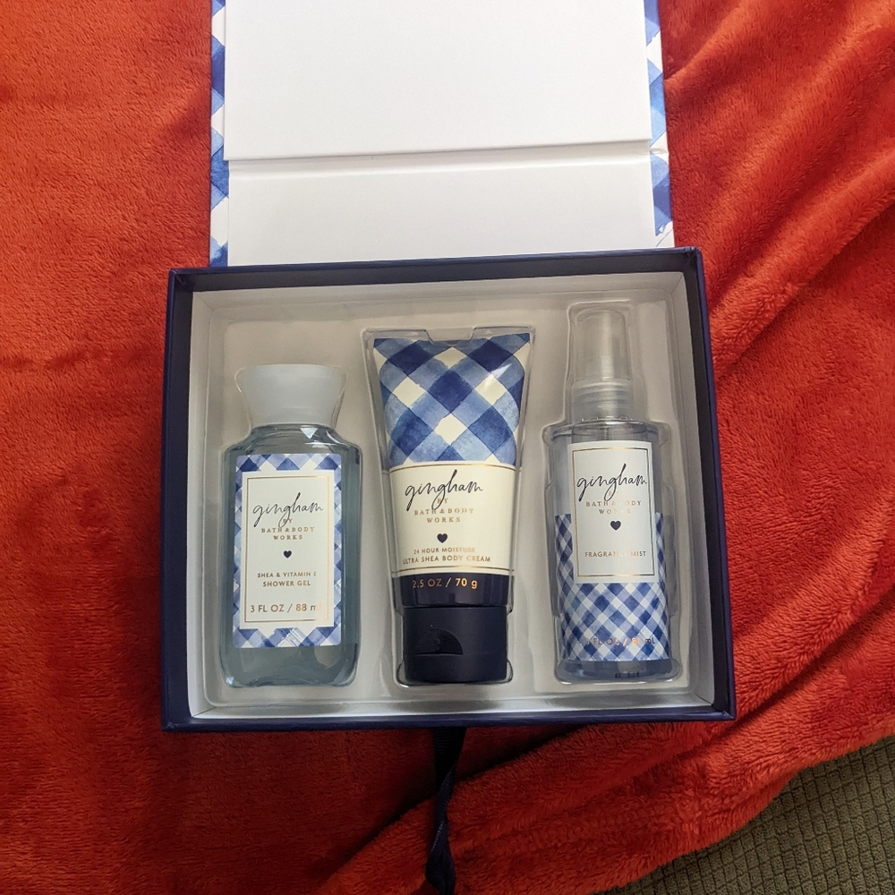 Bath and body works gift set